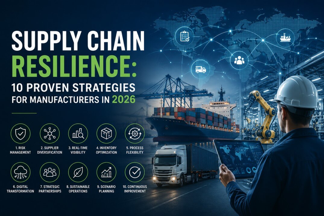 Supply Chain Resilience: 10 Proven Strategies for Manufacturers in 2026